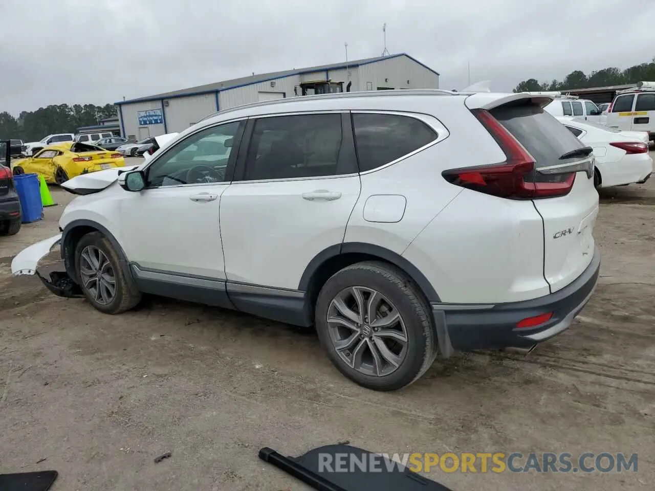 2 Photograph of a damaged car 2HKRW1H95MH420683 HONDA CRV 2021