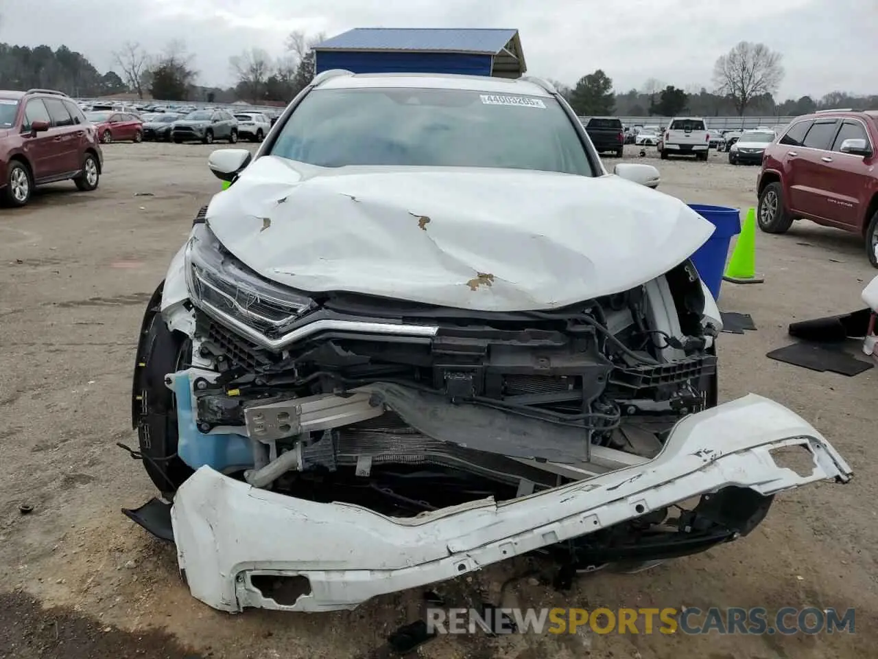 5 Photograph of a damaged car 2HKRW1H95MH420683 HONDA CRV 2021