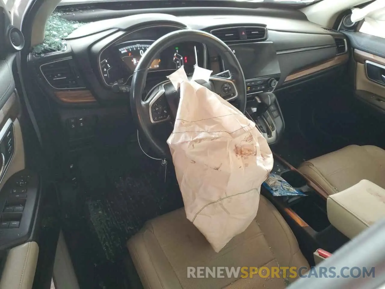 8 Фотография поврежденного автомобиля 2HKRW1H96MH402242 HONDA CRV 2021