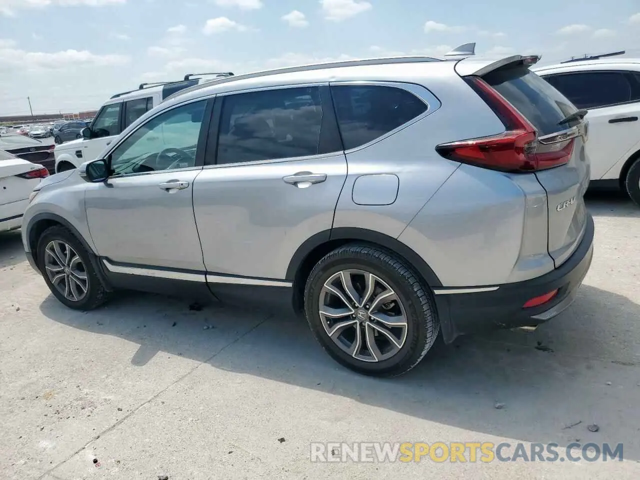 2 Фотография поврежденного автомобиля 2HKRW1H98MH419429 HONDA CRV 2021