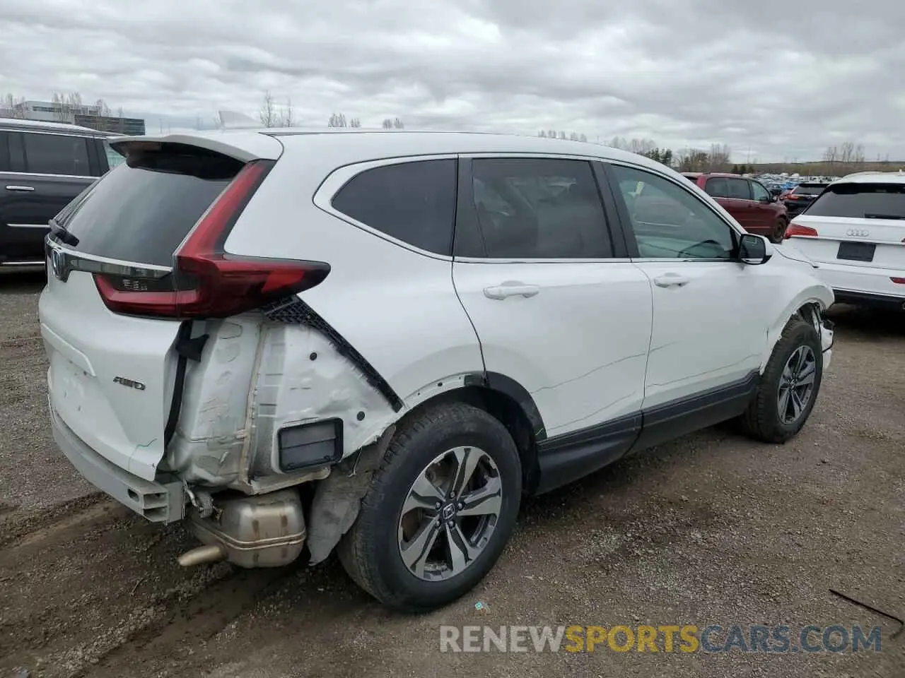 3 Photograph of a damaged car 2HKRW2H21MH214799 HONDA CRV 2021