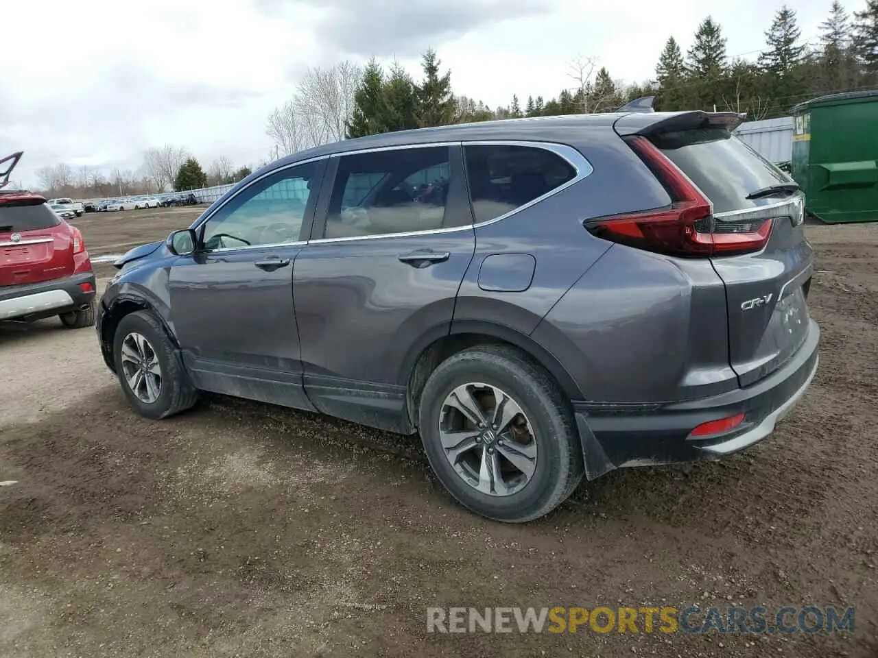2 Фотография поврежденного автомобиля 2HKRW2H22MH204640 HONDA CRV 2021