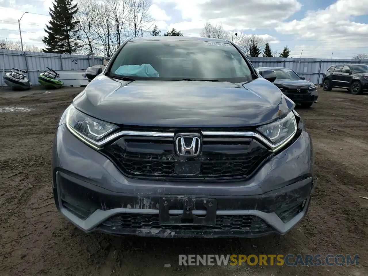 5 Фотография поврежденного автомобиля 2HKRW2H22MH204640 HONDA CRV 2021