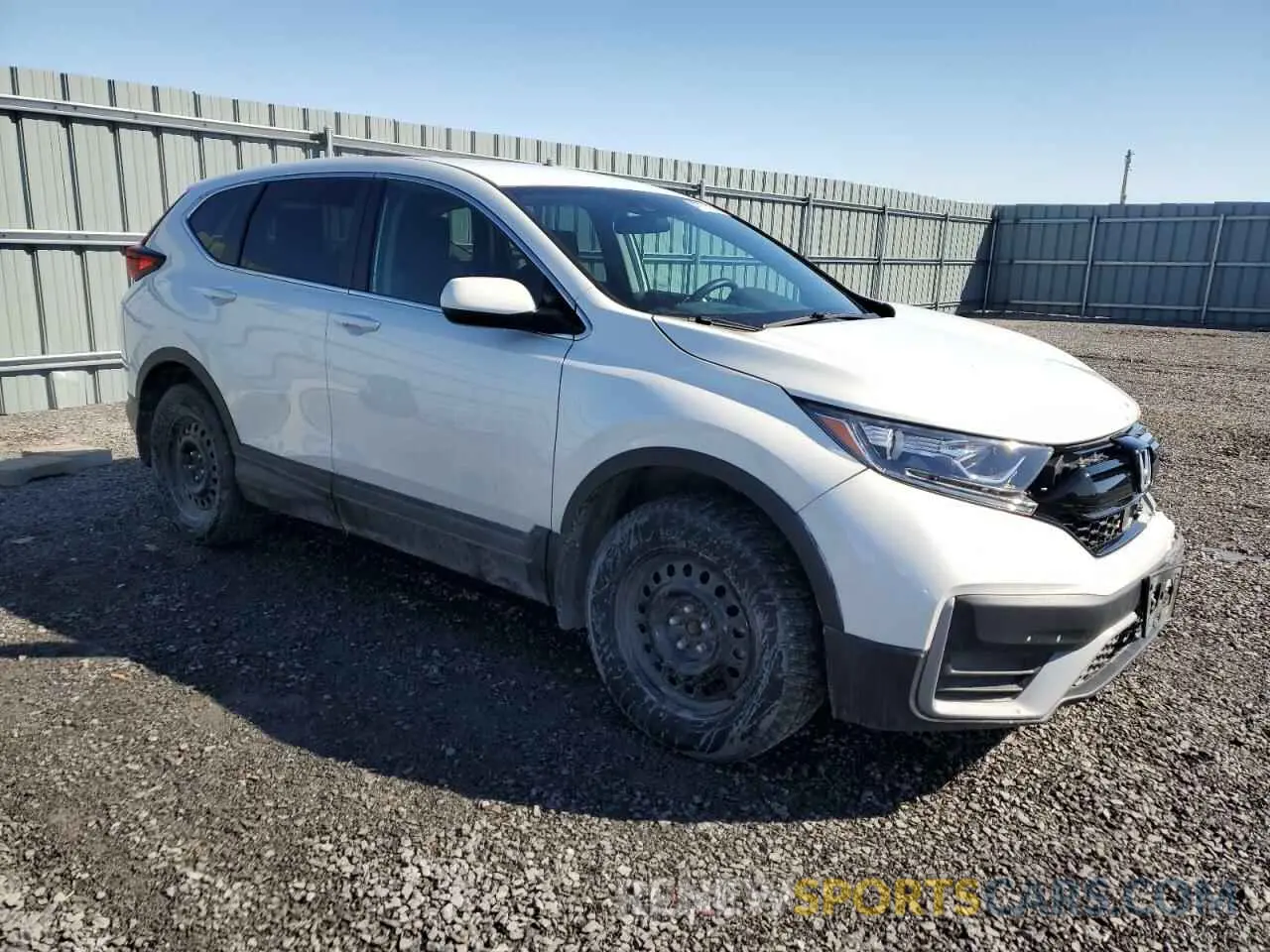 4 Photograph of a damaged car 2HKRW2H22MH228419 HONDA CRV 2021
