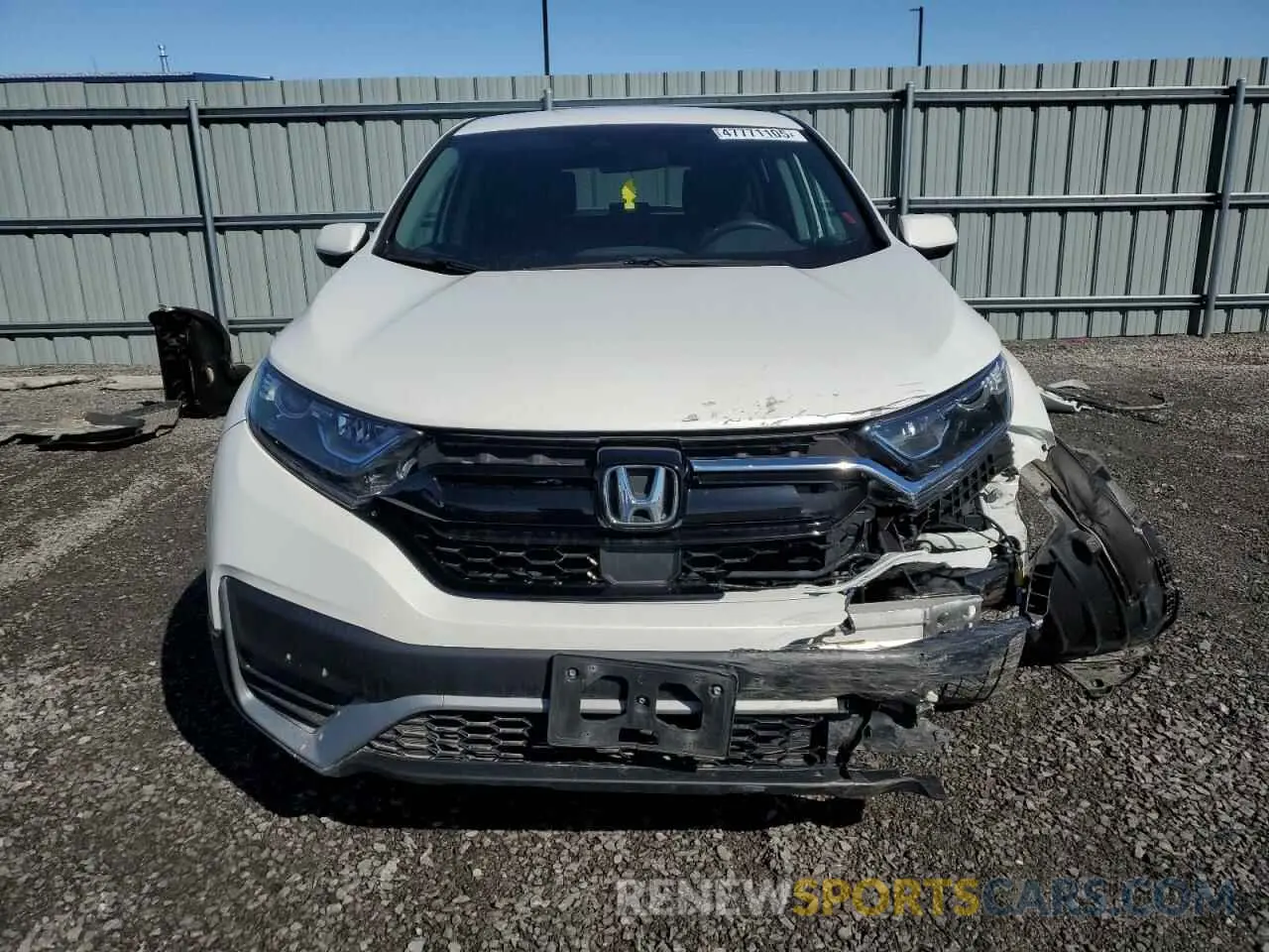 5 Photograph of a damaged car 2HKRW2H22MH228419 HONDA CRV 2021
