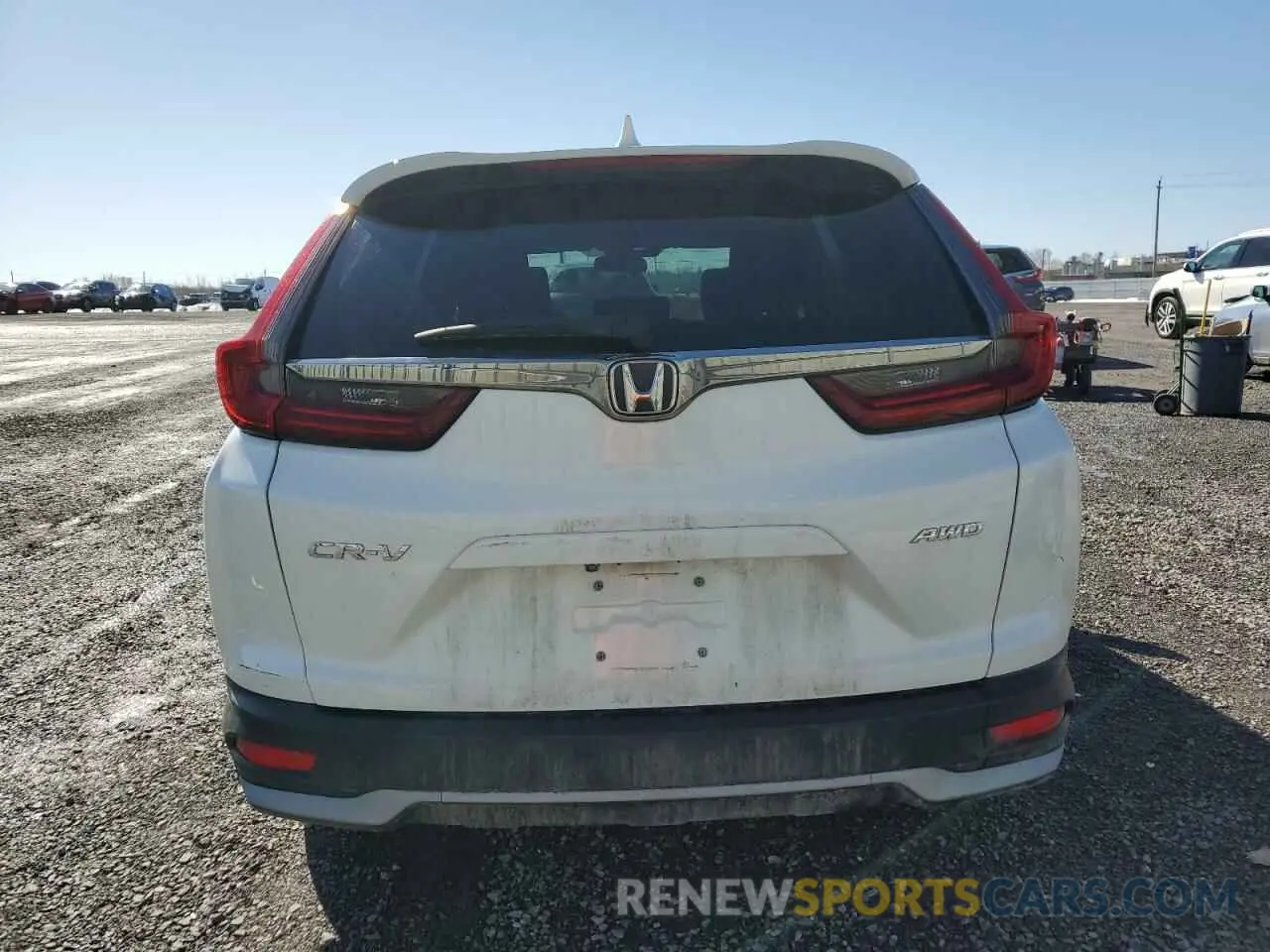 6 Photograph of a damaged car 2HKRW2H22MH228419 HONDA CRV 2021