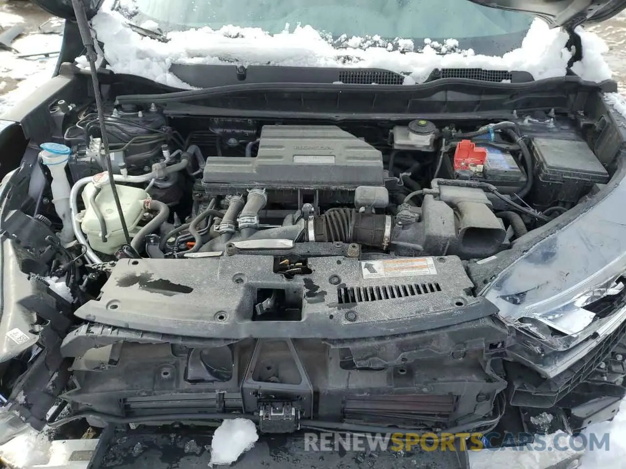 12 Photograph of a damaged car 2HKRW2H28MH213441 HONDA CRV 2021