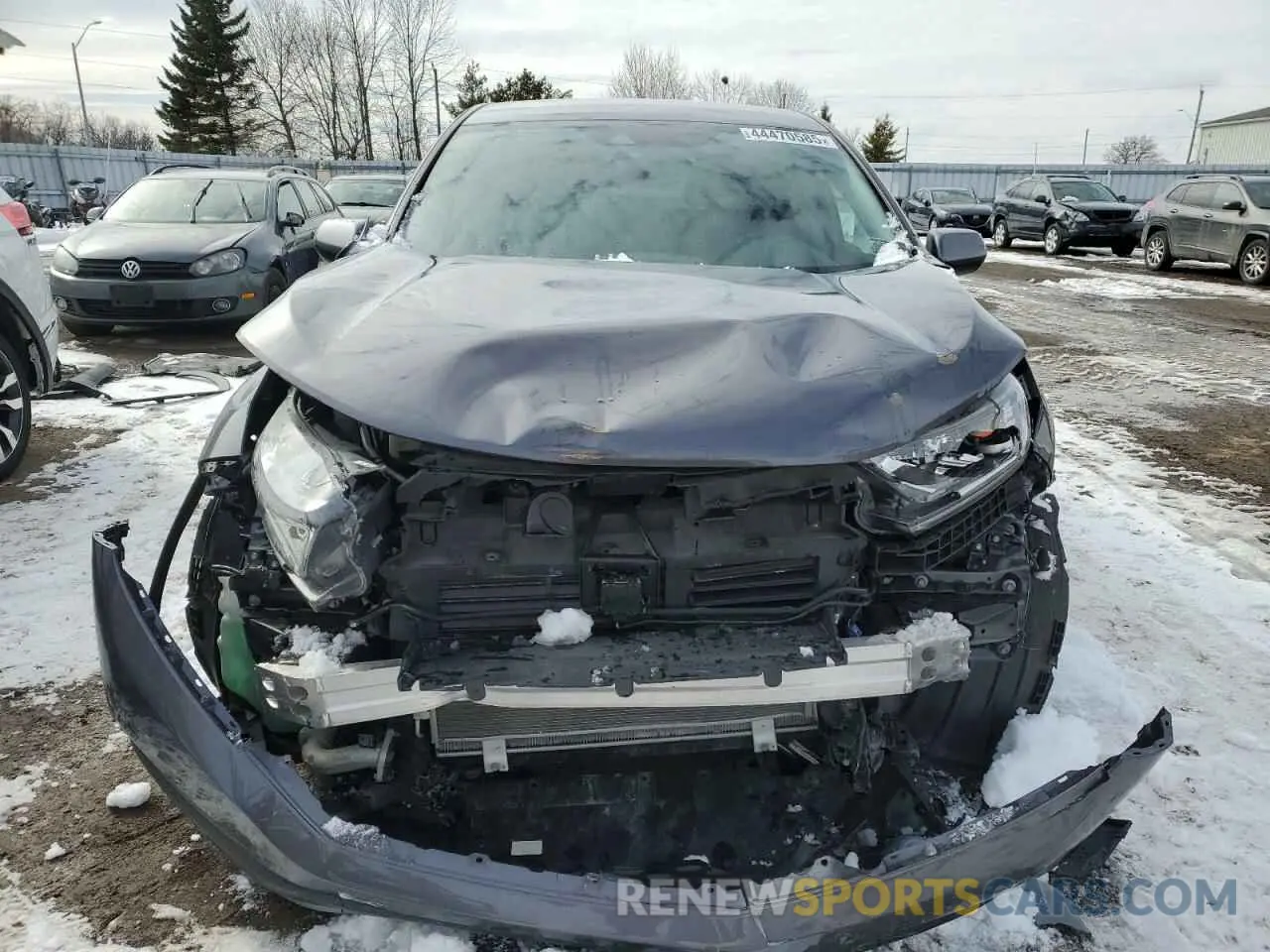 5 Photograph of a damaged car 2HKRW2H28MH213441 HONDA CRV 2021