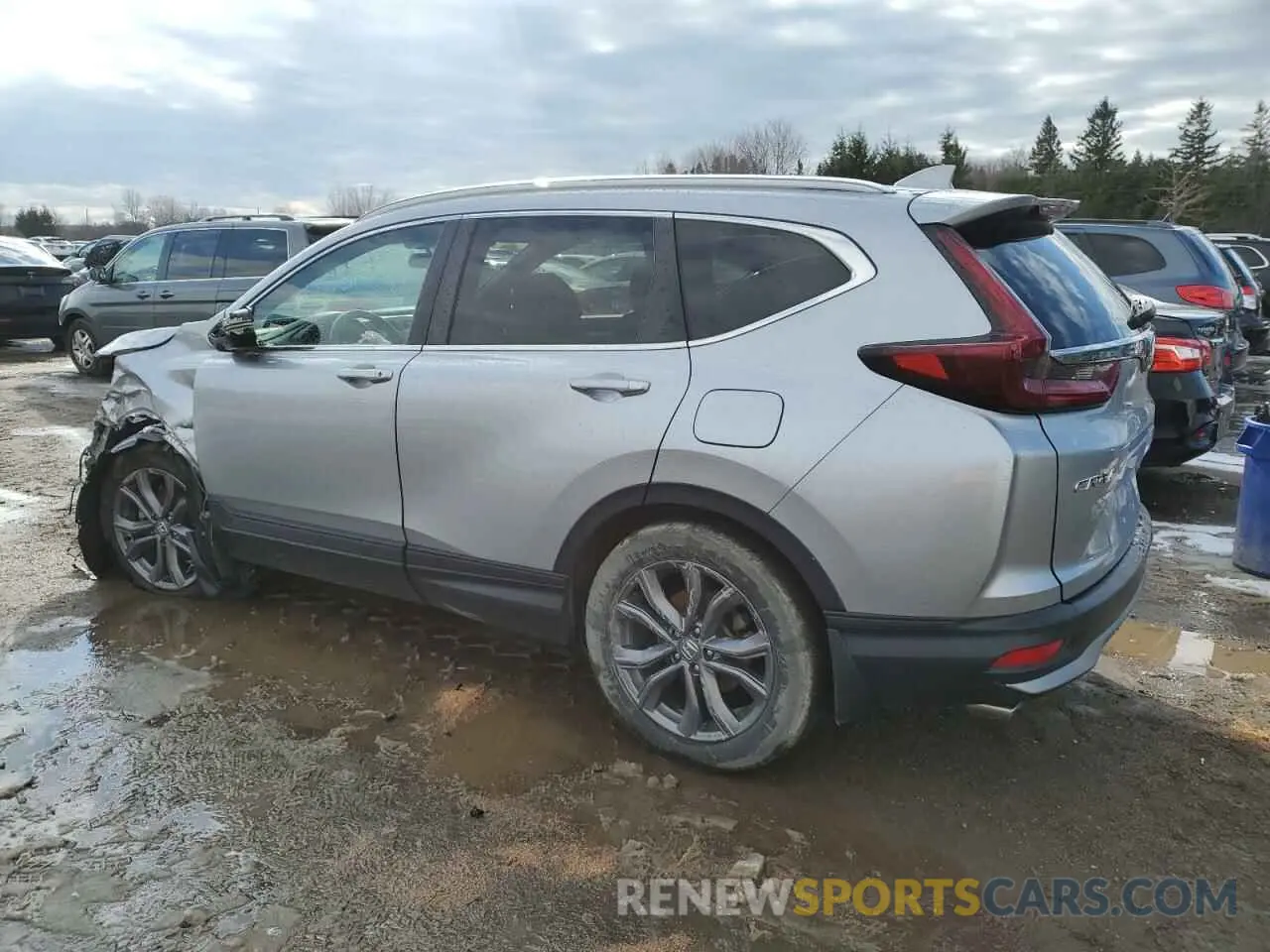 2 Фотография поврежденного автомобиля 2HKRW2H47MH219328 HONDA CRV 2021