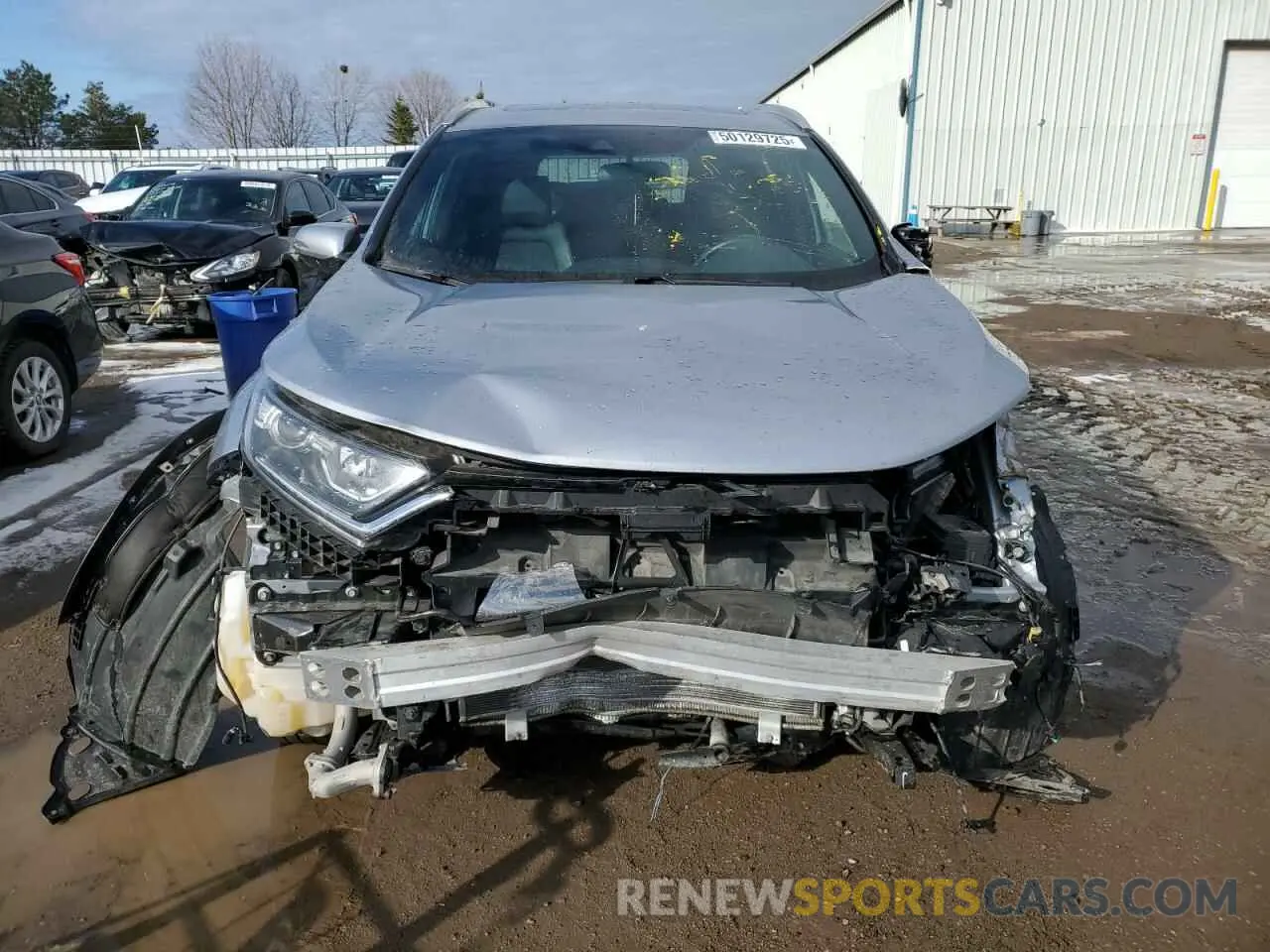 5 Фотография поврежденного автомобиля 2HKRW2H47MH219328 HONDA CRV 2021