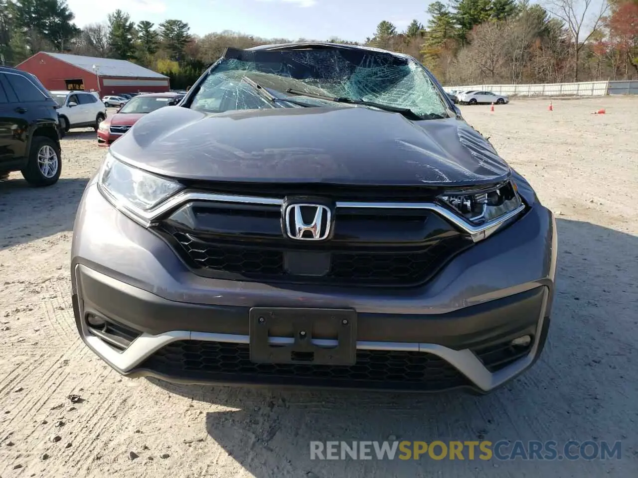 5 Photograph of a damaged car 2HKRW2H50MH656211 HONDA CRV 2021