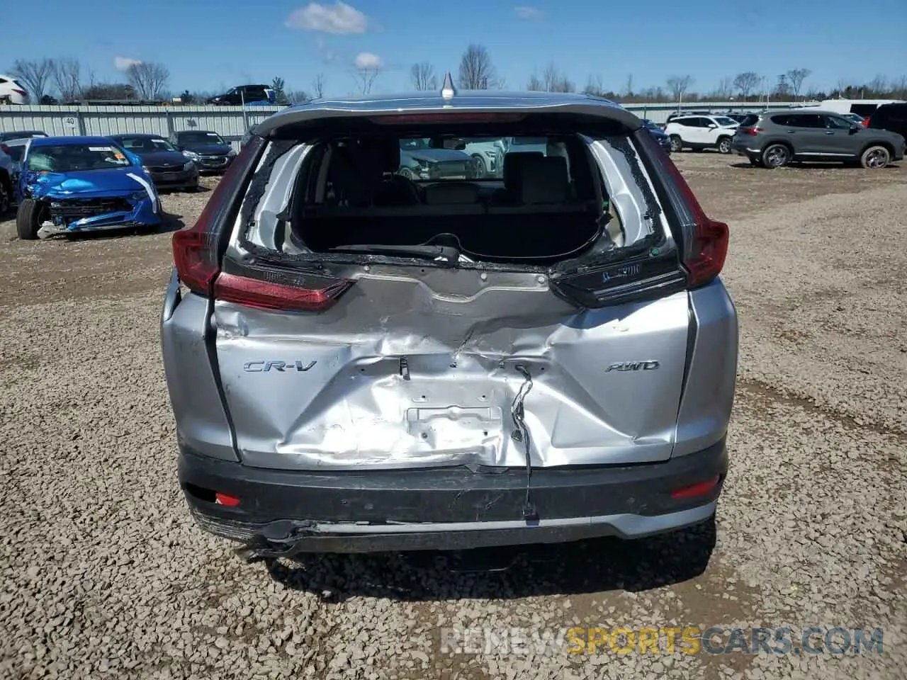 6 Фотография поврежденного автомобиля 2HKRW2H52MH627258 HONDA CRV 2021