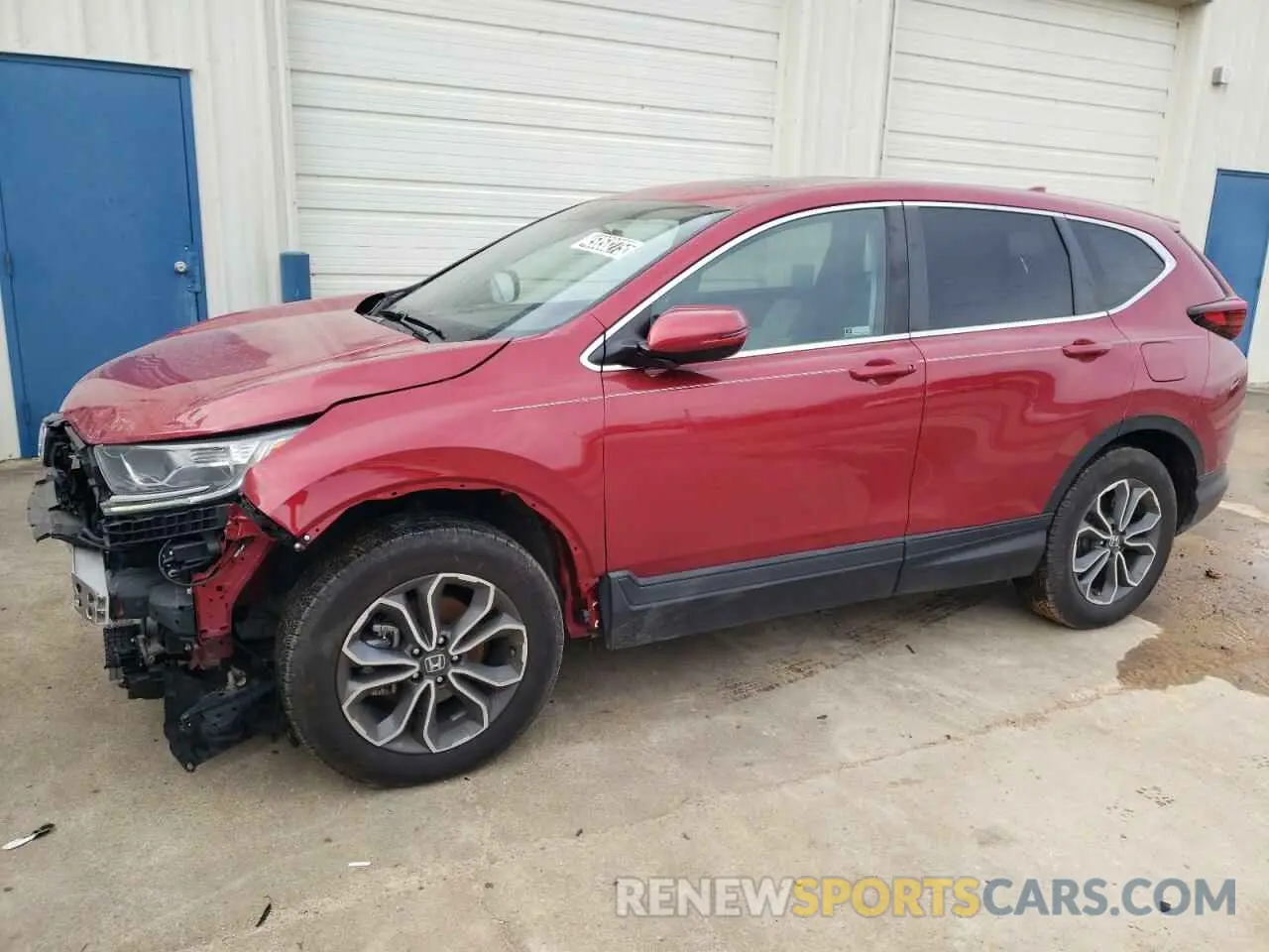 1 Фотография поврежденного автомобиля 2HKRW2H52MH669865 HONDA CRV 2021