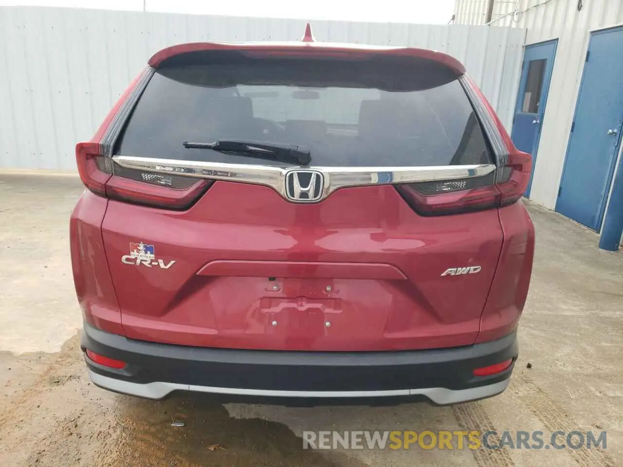 6 Фотография поврежденного автомобиля 2HKRW2H52MH669865 HONDA CRV 2021