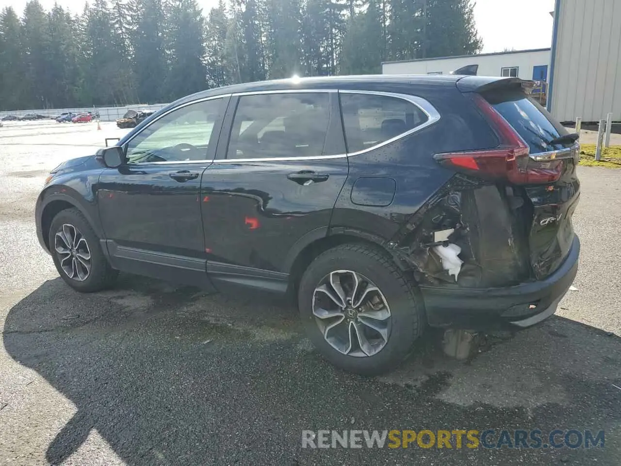 2 Фотография поврежденного автомобиля 2HKRW2H53MH658731 HONDA CRV 2021