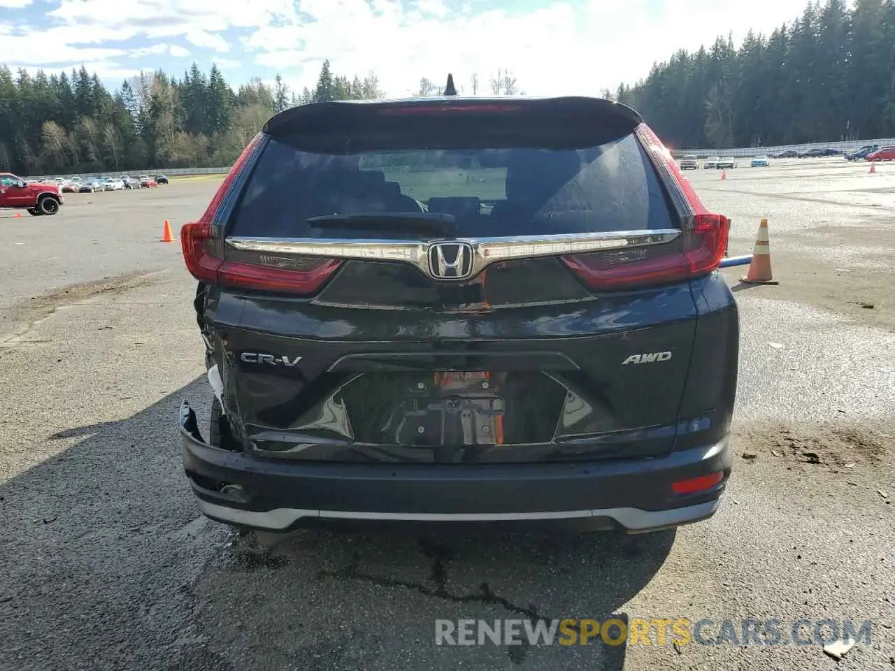 6 Фотография поврежденного автомобиля 2HKRW2H53MH658731 HONDA CRV 2021