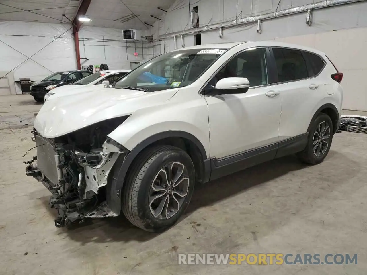 1 Photograph of a damaged car 2HKRW2H53MH684777 HONDA CRV 2021