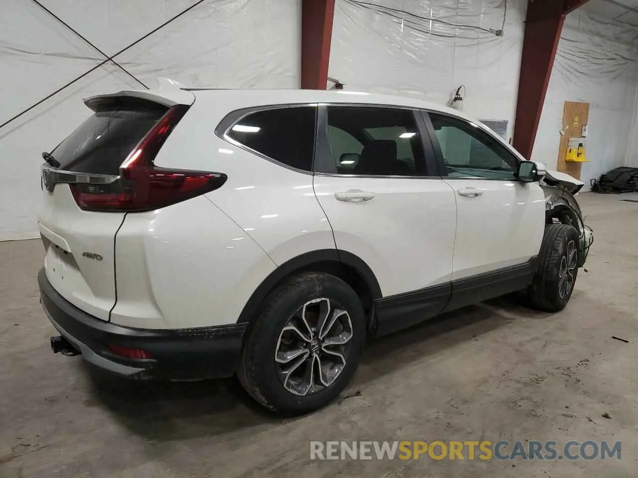 3 Photograph of a damaged car 2HKRW2H53MH684777 HONDA CRV 2021