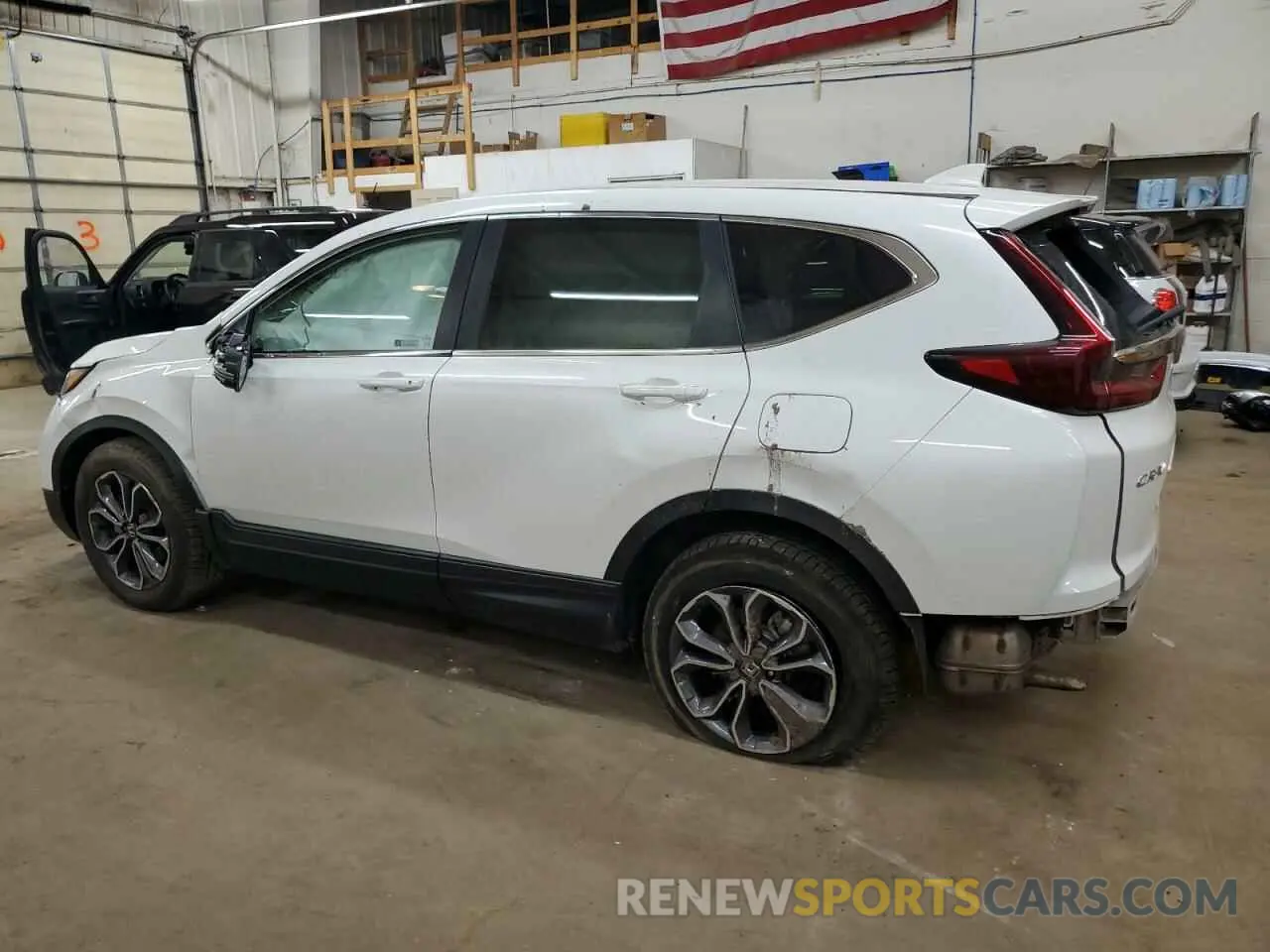 2 Photograph of a damaged car 2HKRW2H54MH627178 HONDA CRV 2021