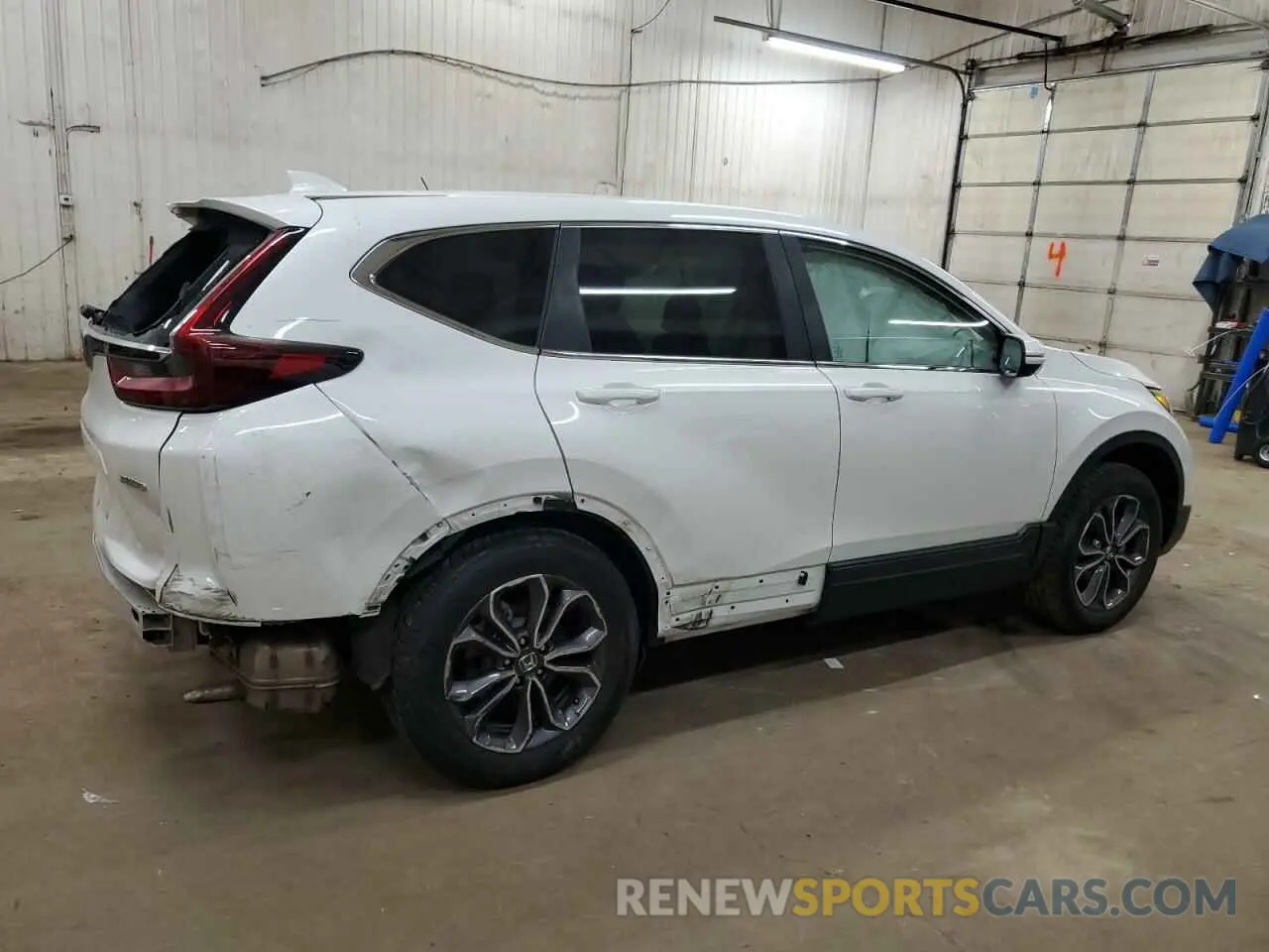 3 Photograph of a damaged car 2HKRW2H54MH627178 HONDA CRV 2021