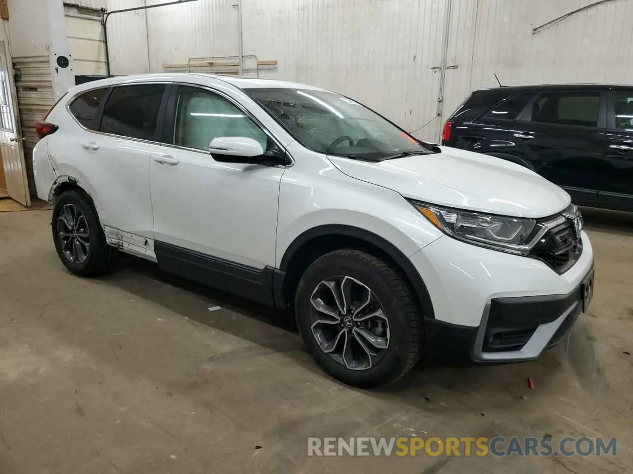 4 Photograph of a damaged car 2HKRW2H54MH627178 HONDA CRV 2021