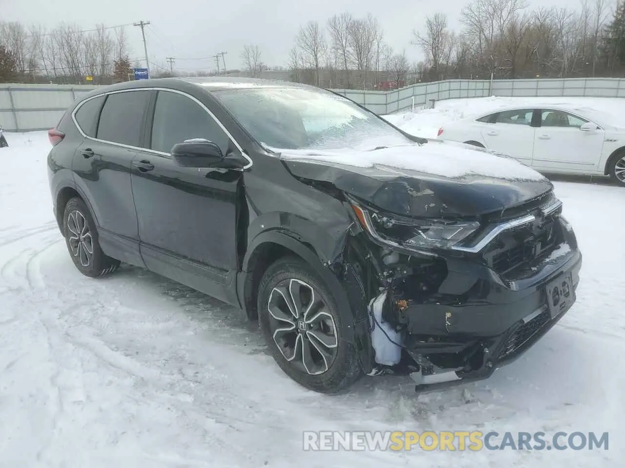 4 Фотография поврежденного автомобиля 2HKRW2H54MH648225 HONDA CRV 2021