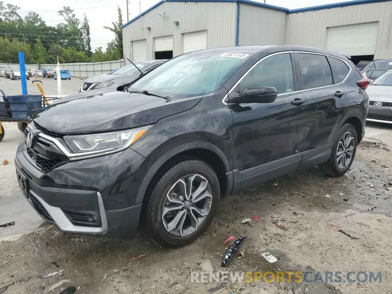 1 Фотография поврежденного автомобиля 2HKRW2H54MH648905 HONDA CRV 2021