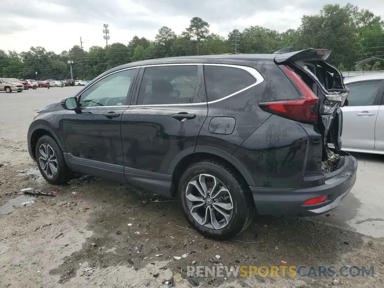 2 Фотография поврежденного автомобиля 2HKRW2H54MH648905 HONDA CRV 2021