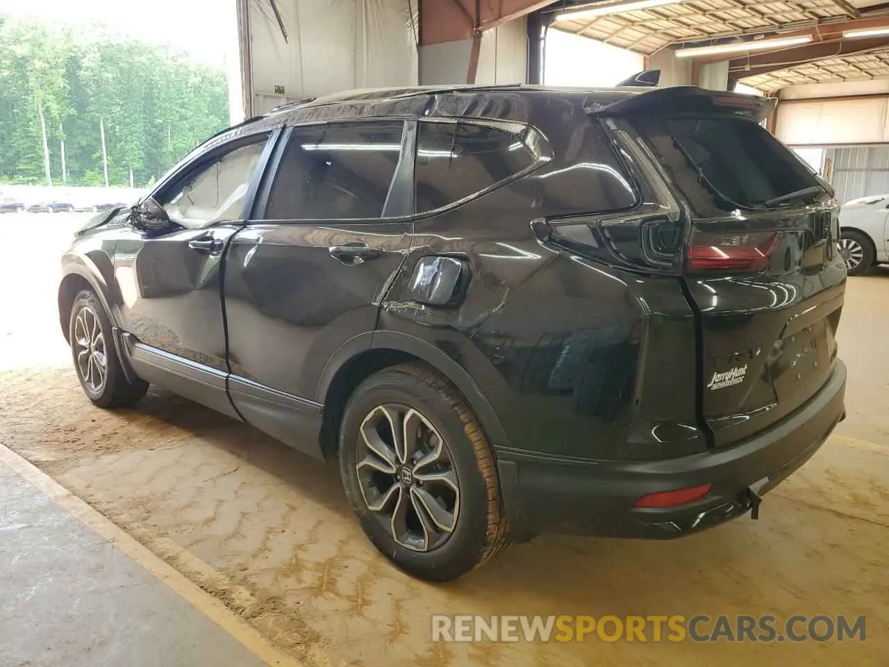 2 Photograph of a damaged car 2HKRW2H55MH639064 HONDA CRV 2021