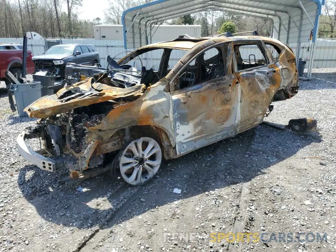 1 Фотография поврежденного автомобиля 2HKRW2H56MH610883 HONDA CRV 2021
