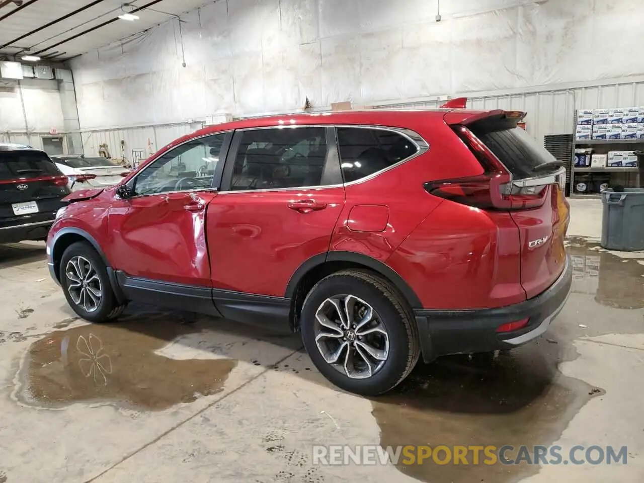 2 Photograph of a damaged car 2HKRW2H56MH652132 HONDA CRV 2021