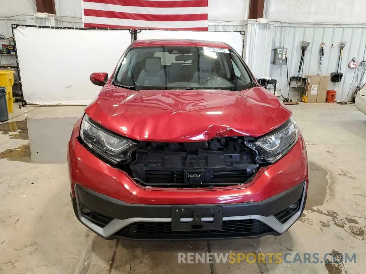 5 Photograph of a damaged car 2HKRW2H56MH652132 HONDA CRV 2021