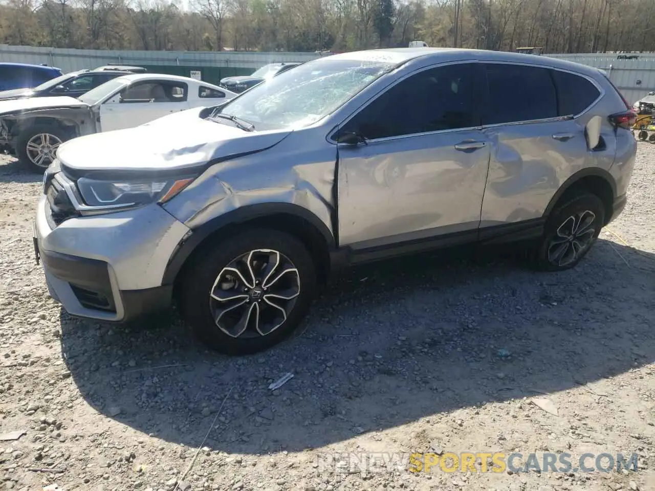1 Фотография поврежденного автомобиля 2HKRW2H57MH627272 HONDA CRV 2021