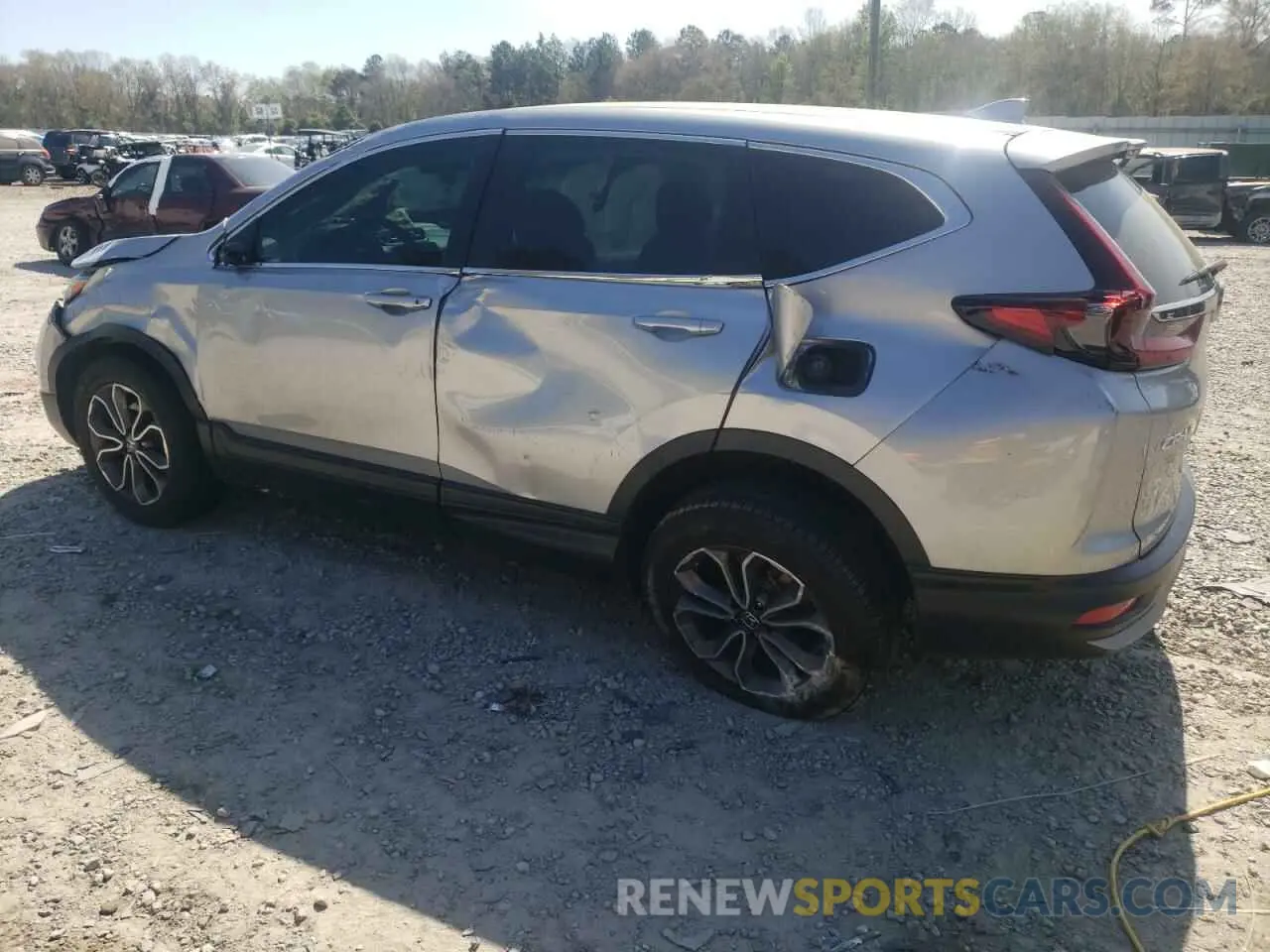 2 Фотография поврежденного автомобиля 2HKRW2H57MH627272 HONDA CRV 2021