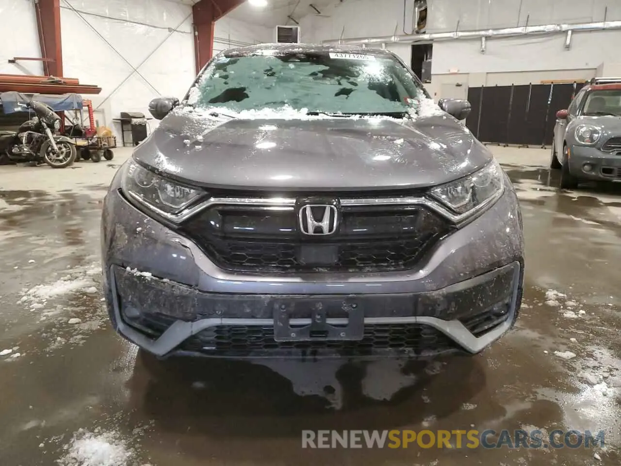 5 Photograph of a damaged car 2HKRW2H57MH644914 HONDA CRV 2021