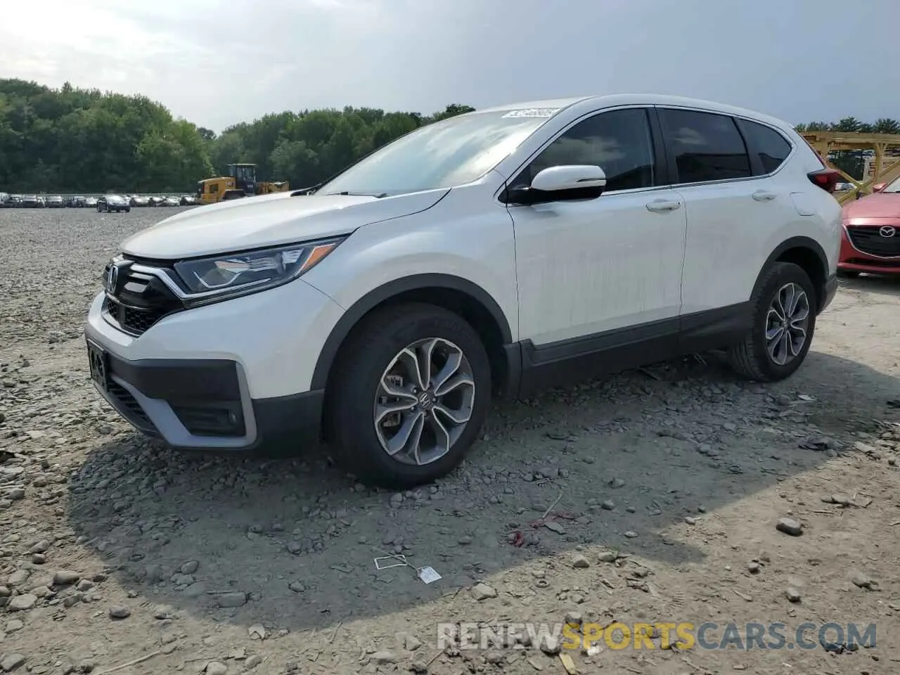 1 Photograph of a damaged car 2HKRW2H58MH673984 HONDA CRV 2021