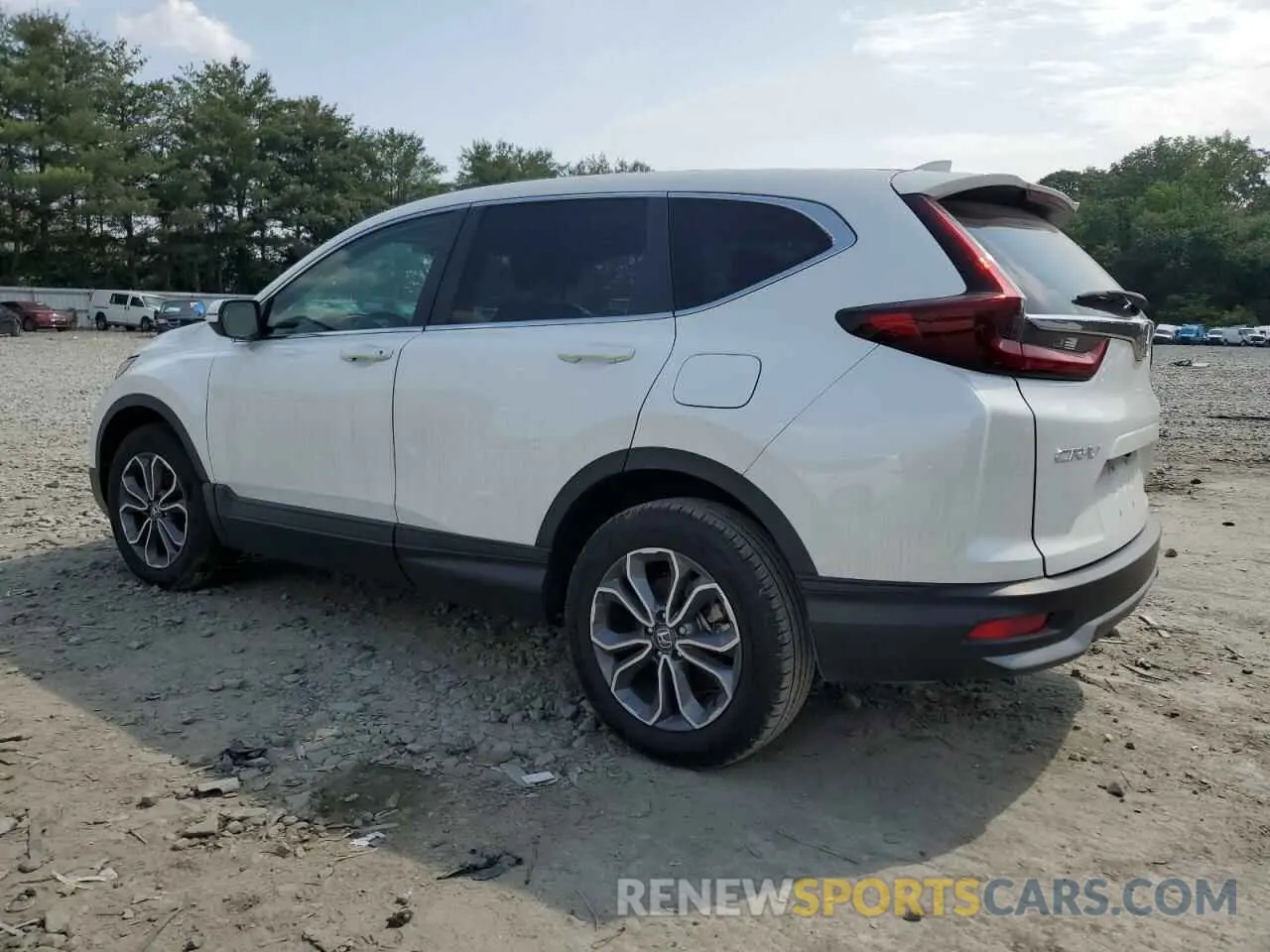 2 Photograph of a damaged car 2HKRW2H58MH673984 HONDA CRV 2021