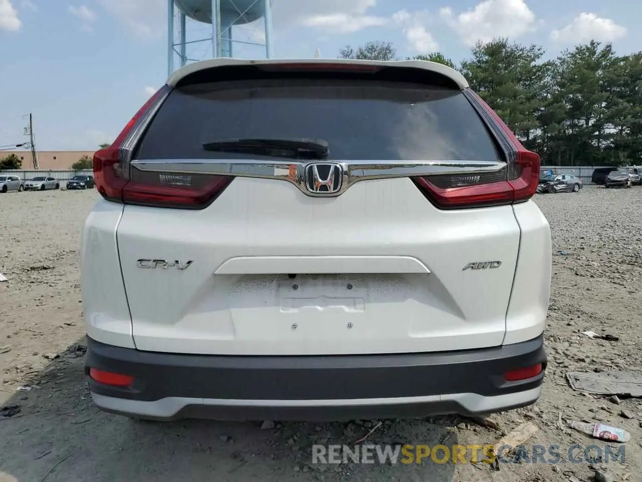 6 Photograph of a damaged car 2HKRW2H58MH673984 HONDA CRV 2021