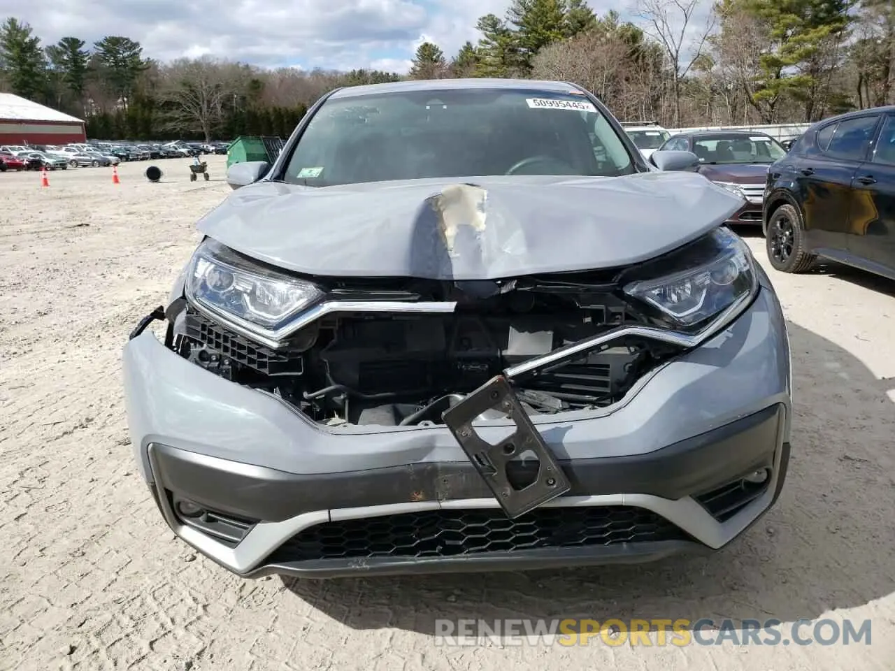 5 Photograph of a damaged car 2HKRW2H59MH607556 HONDA CRV 2021