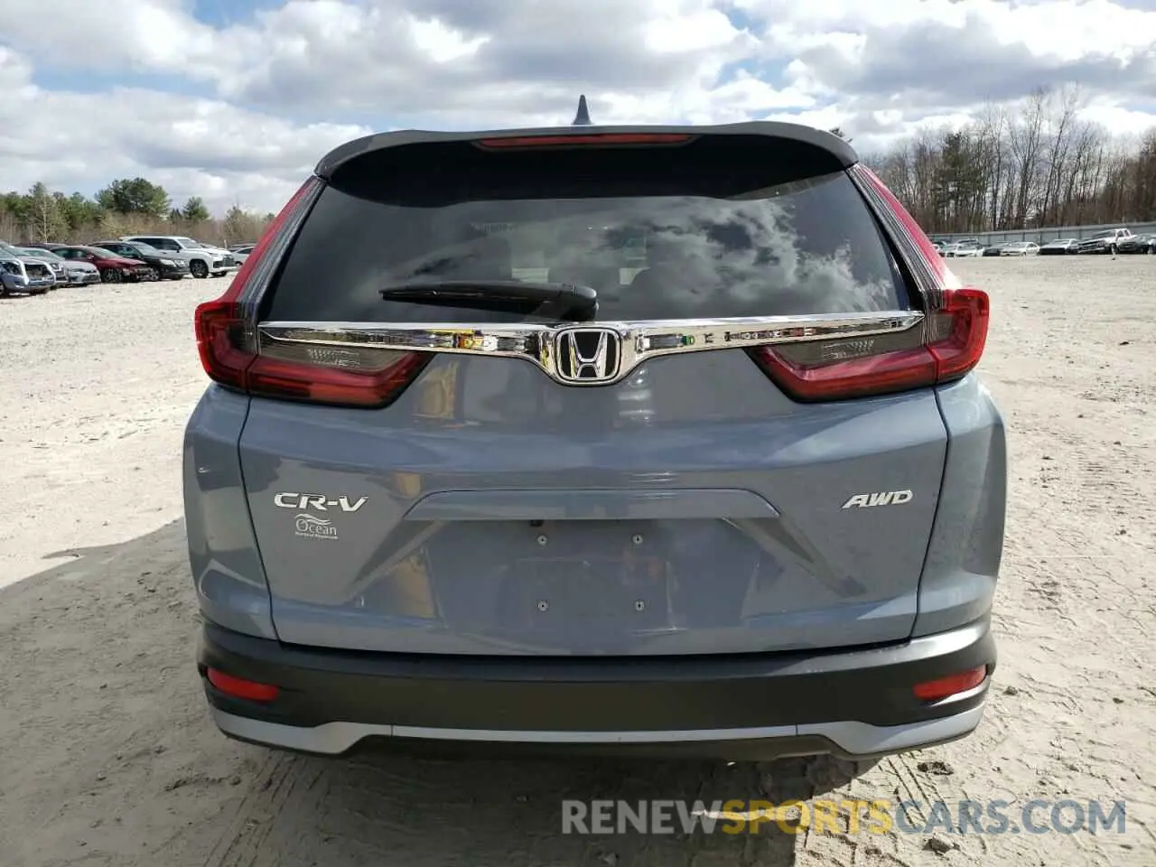 6 Photograph of a damaged car 2HKRW2H59MH607556 HONDA CRV 2021