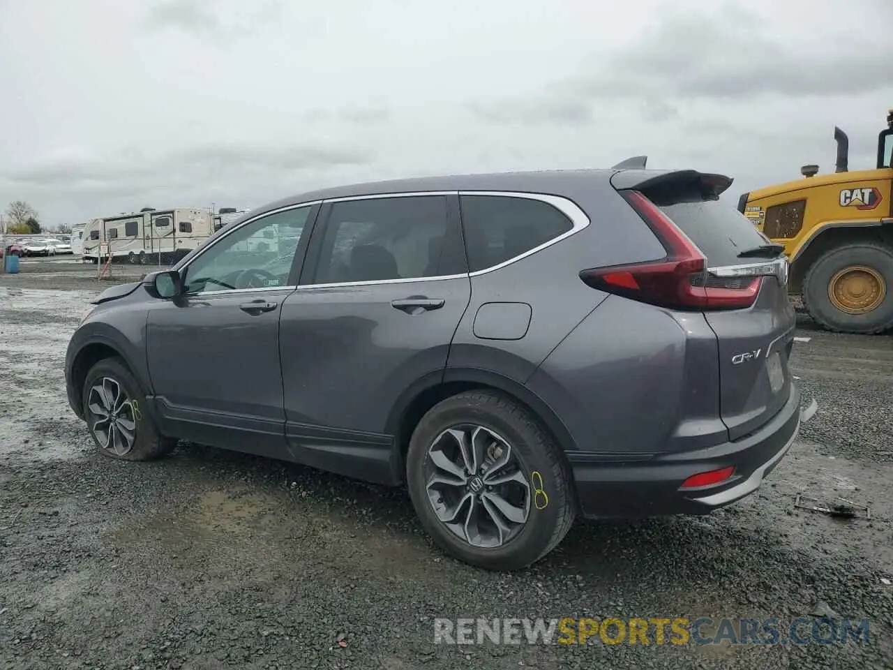 2 Photograph of a damaged car 2HKRW2H59MH650715 HONDA CRV 2021
