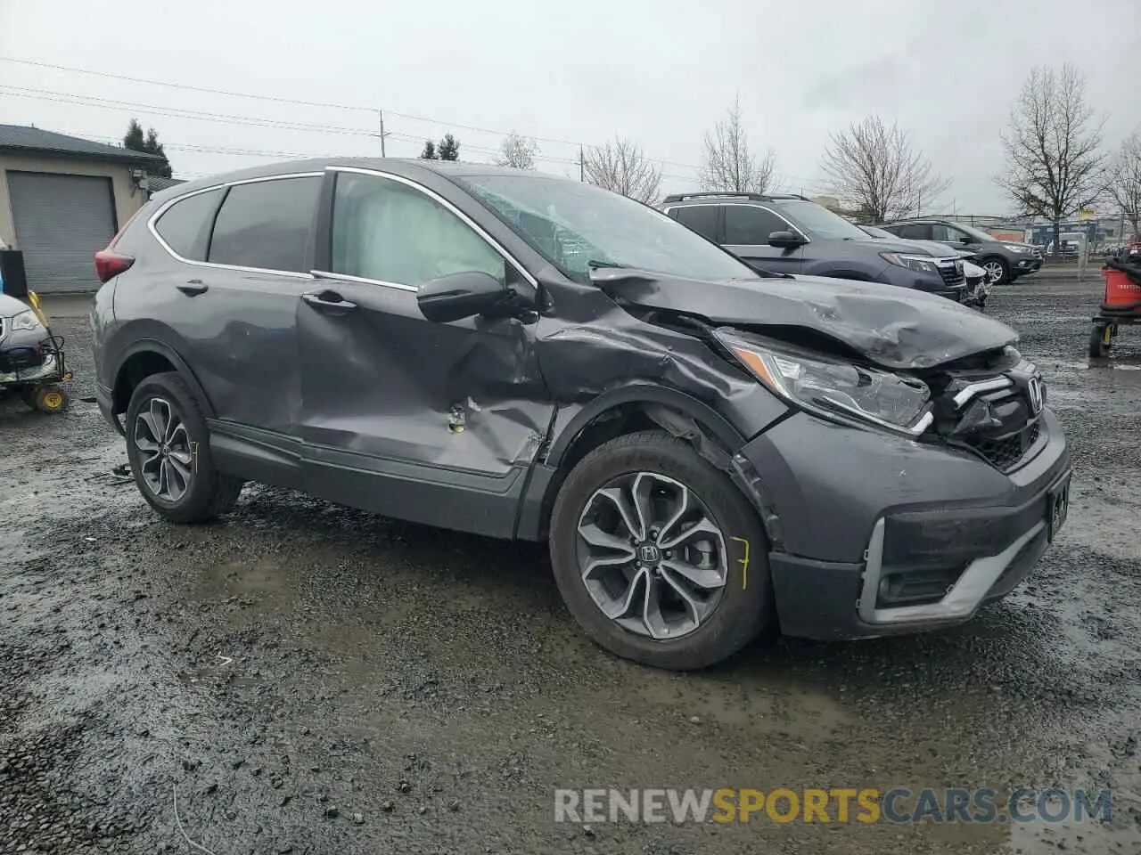 4 Photograph of a damaged car 2HKRW2H59MH650715 HONDA CRV 2021