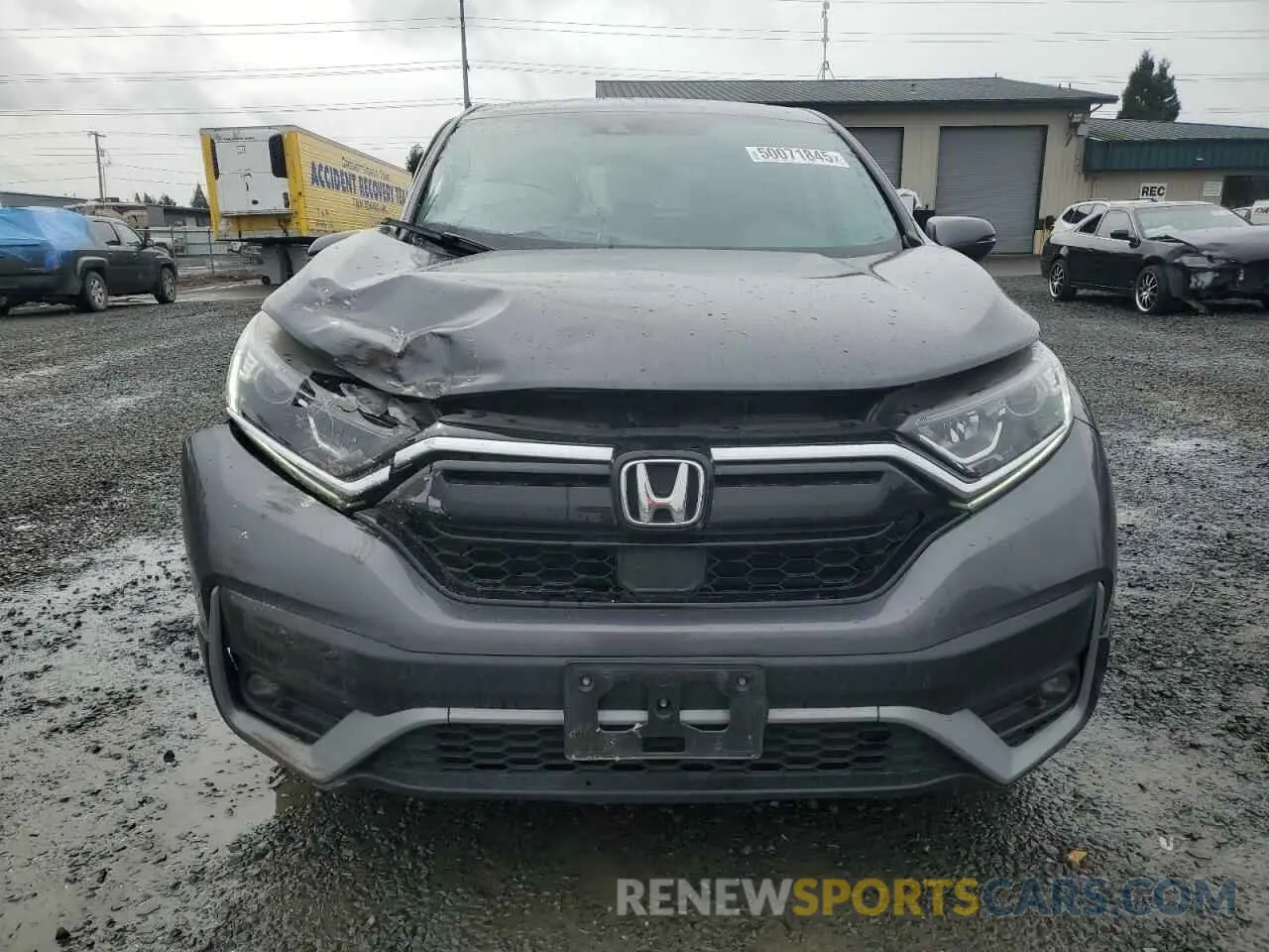 5 Photograph of a damaged car 2HKRW2H59MH650715 HONDA CRV 2021