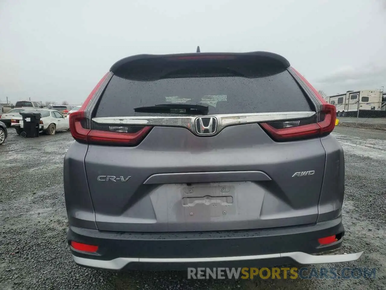 6 Photograph of a damaged car 2HKRW2H59MH650715 HONDA CRV 2021