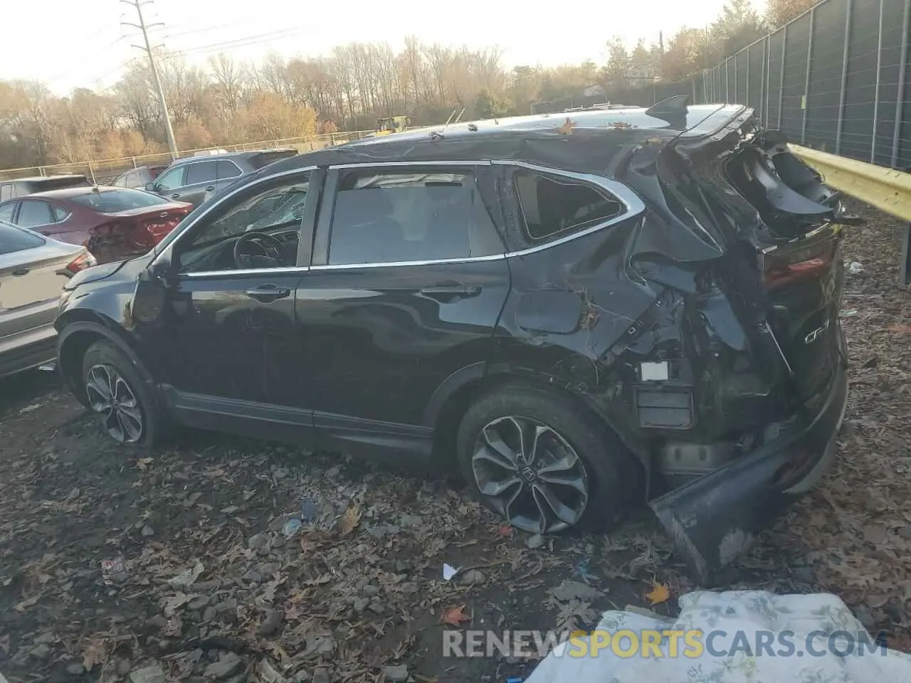 2 Photograph of a damaged car 2HKRW2H5XMH620610 HONDA CRV 2021
