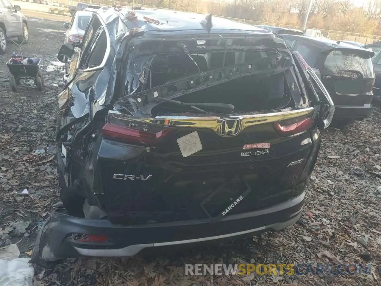 6 Photograph of a damaged car 2HKRW2H5XMH620610 HONDA CRV 2021