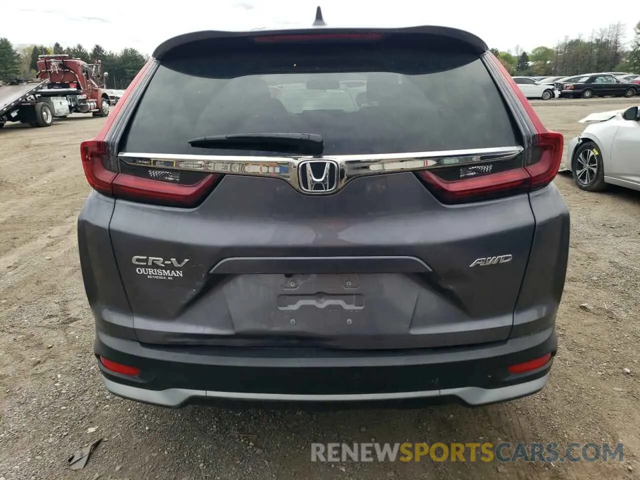 6 Photograph of a damaged car 2HKRW2H80MH618004 HONDA CRV 2021