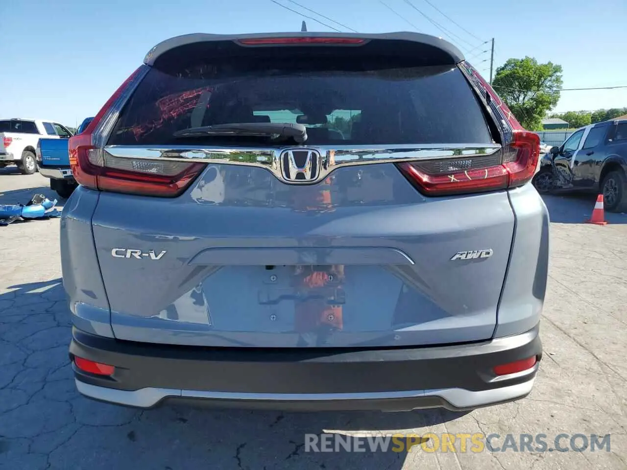 6 Photograph of a damaged car 2HKRW2H80MH659992 HONDA CRV 2021