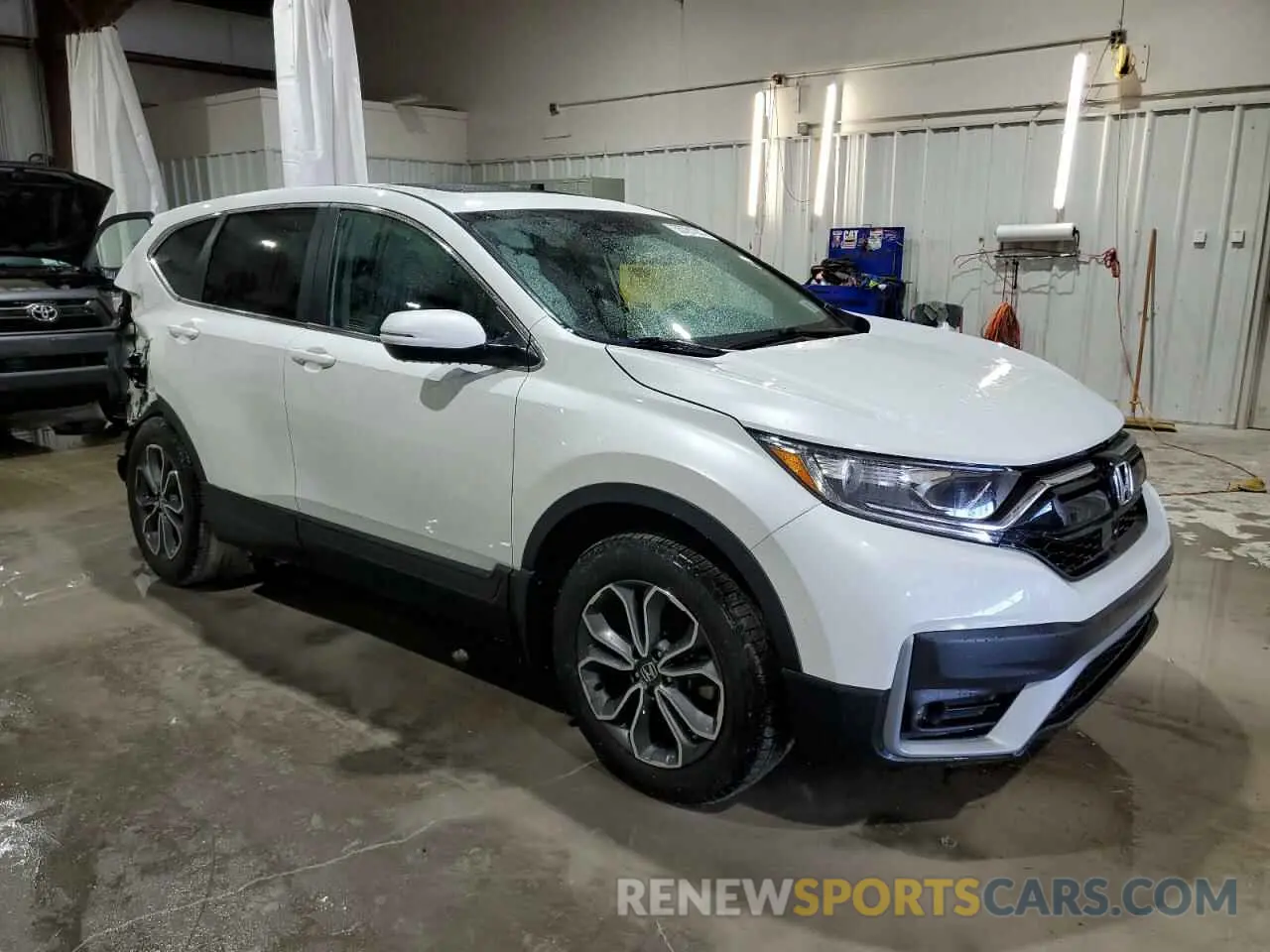 4 Photograph of a damaged car 2HKRW2H80MH679448 HONDA CRV 2021