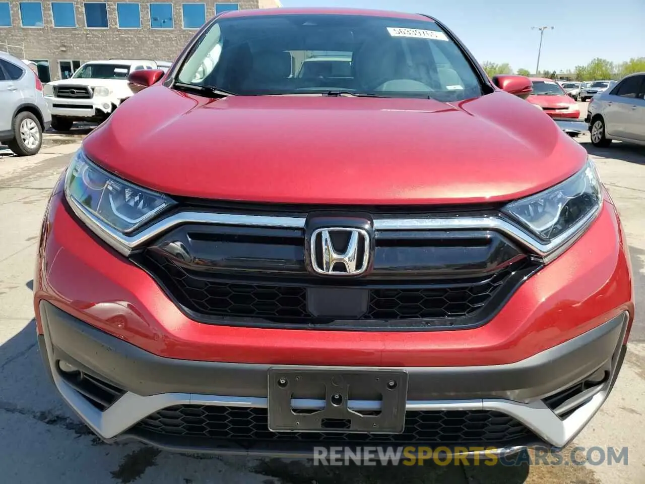 5 Photograph of a damaged car 2HKRW2H81MH603446 HONDA CRV 2021